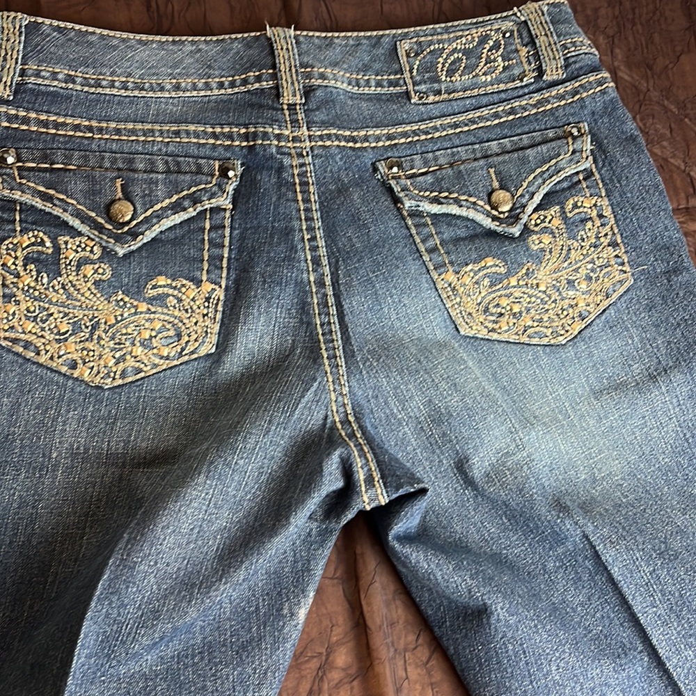 Embellished Code Blue Annette Bermuda Shorts Size 12